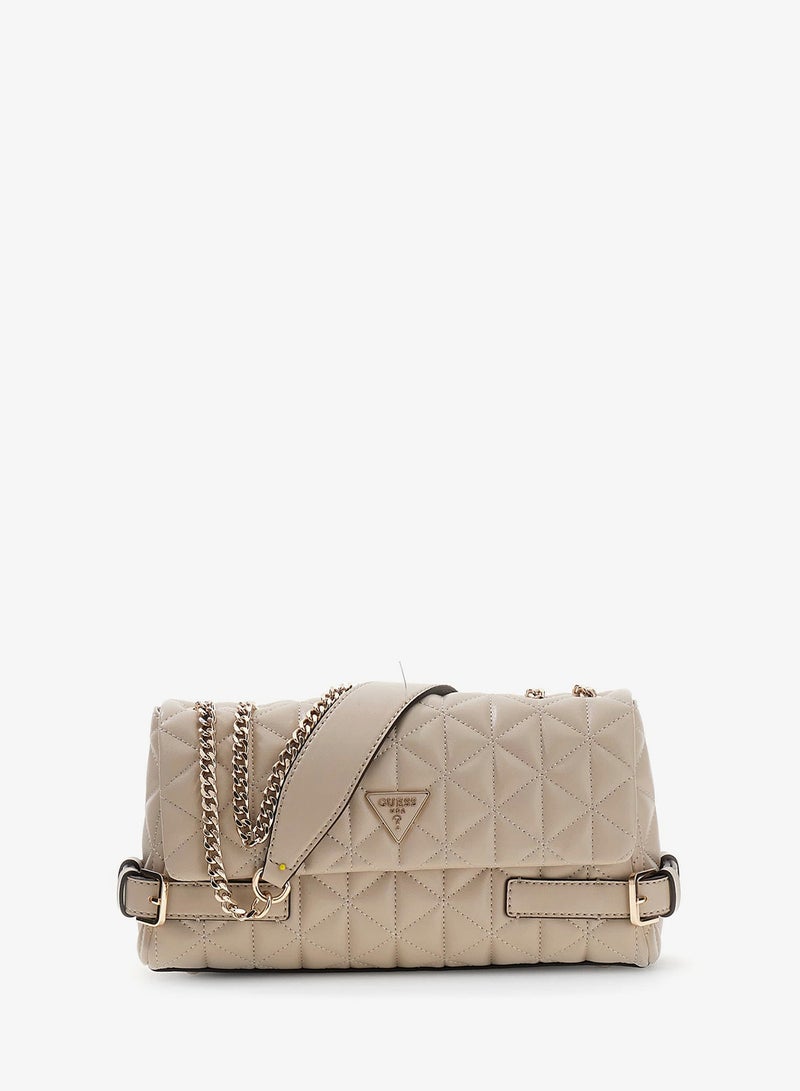 GUESS Paisleigh Convertible Flap Over Crossbody Bag - Image 1